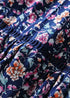 Boho Skirts in Floral Rosa Violet For Women